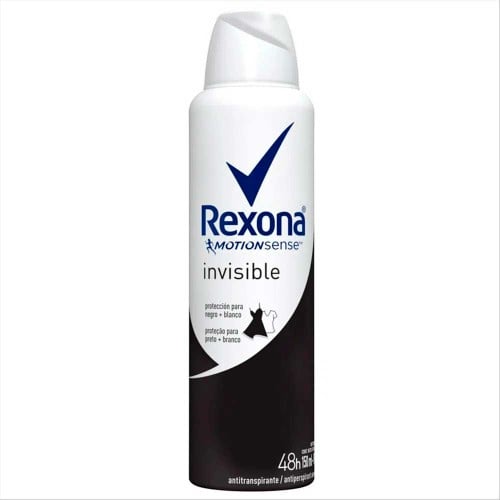 Desodorante Rexona Invisible Feminino Aerosol Antitranspirante com 150ml