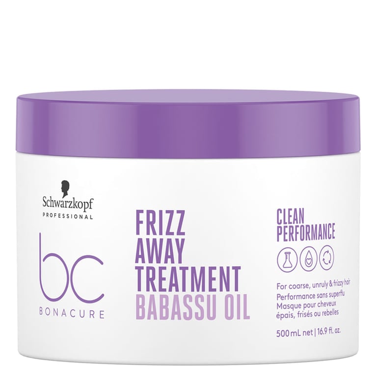 BC Bonacure Clean Performance Frizz Away - Máscara Capilar 500ml