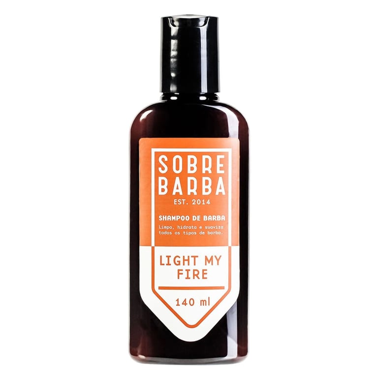 Shampoo de Barba Sobrebarba Light My Fire com 140ml