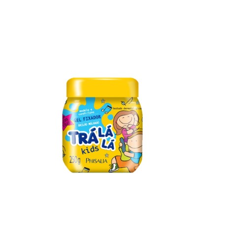 Gel Fixador Trá Lá Lá Kids Efeito Brilho Molhado 250g