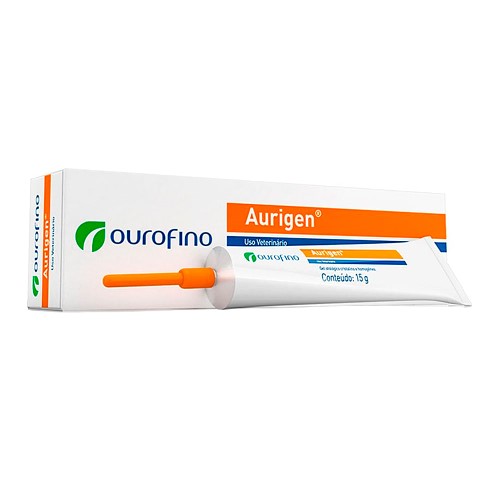 Aurigen Uso Veterinário Gel Otológico com 15g