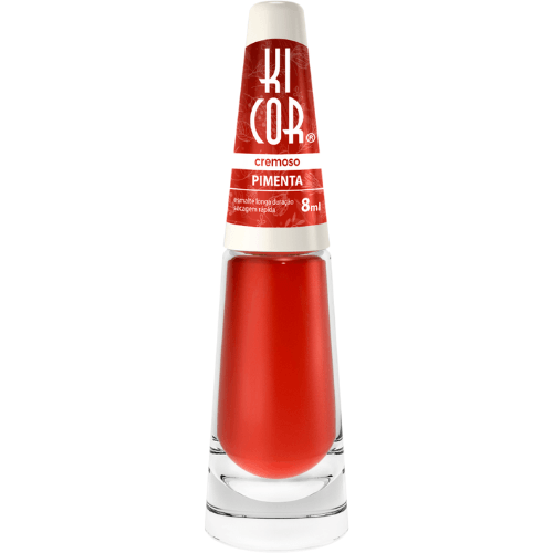 Esmalte Ki Cor Cremosos Pimenta 8ml