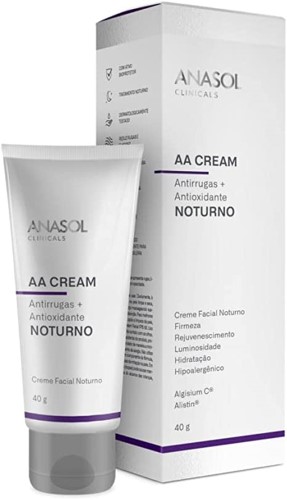 Creme Facial Noturno Anasol Clinicals AA Cream com 40g