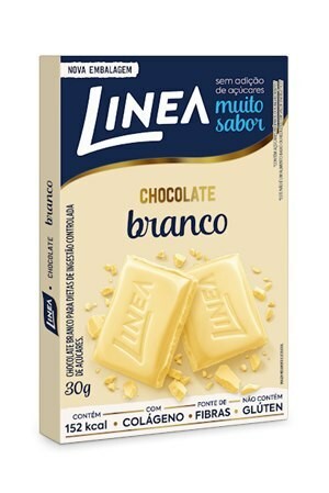 Chocolate Linea Chocolate Branco 30G - Linea