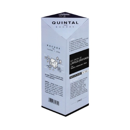 Gel Facial de Limpeza Profunda Quintal Rochás com 100ml