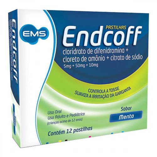 Endcoff Sabor Menta com 12 Pastilhas