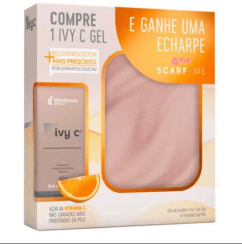 Ivy C Mantecorp Gel Anti-idade 30g + 1 Echarpe Scarf Me