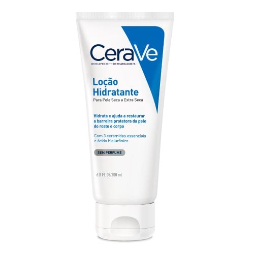 Loção Hidratante CeraVe Para Pele Seca E Extra Seca 200ml