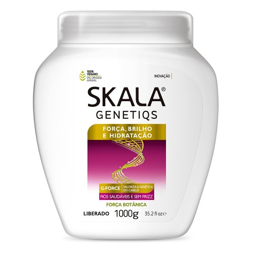 Creme Condicionador Skala Genetiqs Força, Brilho e Hidratação com 1000g