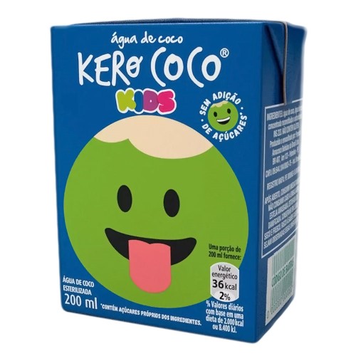 Água de Coco Kero Coco Kids com 200ml