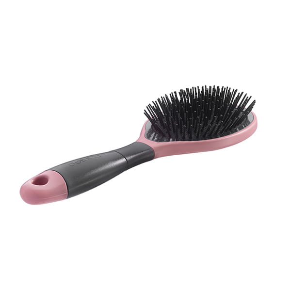 Escova Oval Hair Premium Rosa Dompel