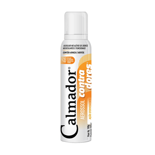 Calmador frasco spray com 100g de solução de uso dermatológico