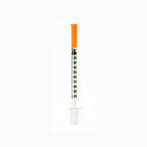 Seringa para Insulina BD Ultra Fine II Agulha Curta (Seringa de 1 mL c/ Agulha de 8mm x 0,3mm) 10 Unidades