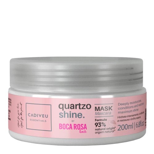 Máscara Condicionante Boca Rosa Hair Quartzo Cadiveu com 200ml