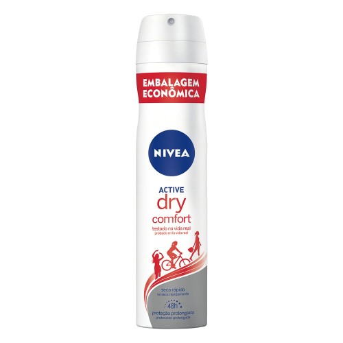 Desodorante Nivea Active Dry Comfort 72h Antitranspirante Aerosol 200ml