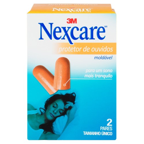 Protetor Auditivo Nexcare 2 Unidades