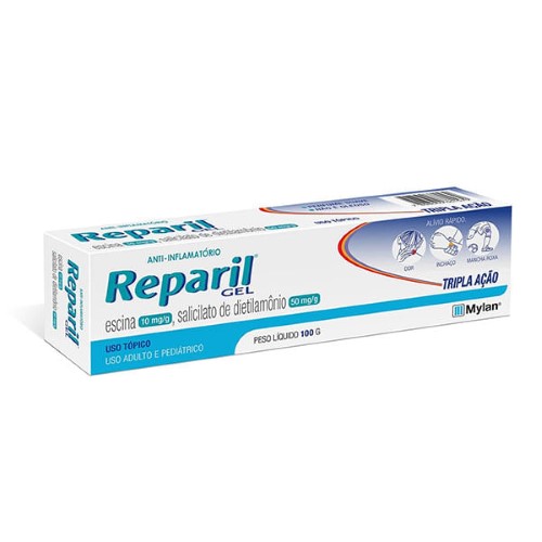 Reparil 10 50Mg + Gel 100G