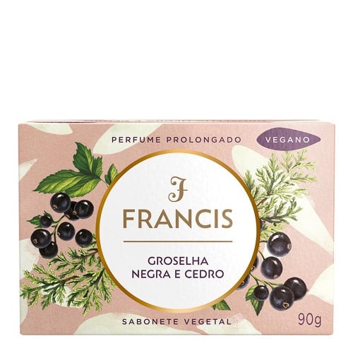 Sabonete Francis Classico Preto barra 90g