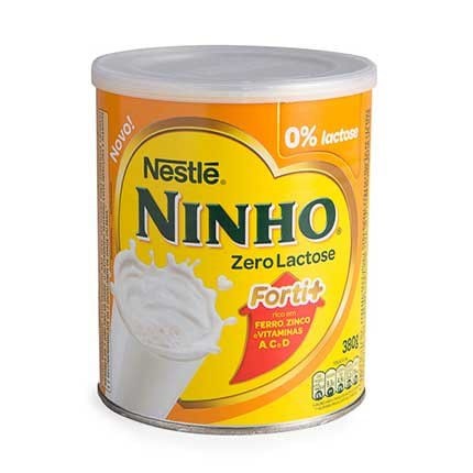 Composto Lácteo Ninho Forti+ Zero Lactose 380g