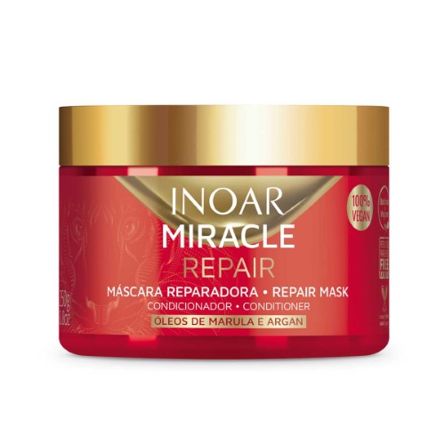 Máscara Reparadora Capilar Inoar Miracle Repair 250g