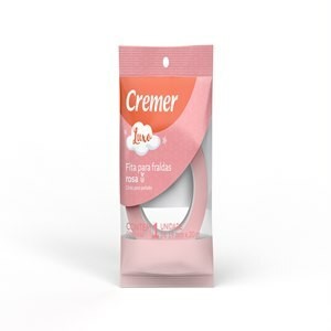 Fita Adesivos Fraldas Cremer Luxo Rosa 19Mmx20Mt - Cremer