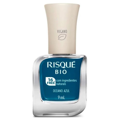 Esmalte Risqué Bio Oceano Azul 9ml