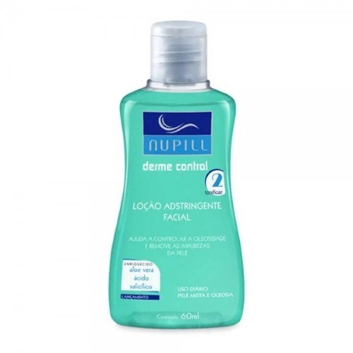 Loção Adstringente Facial Nupill Derme Control 60ml