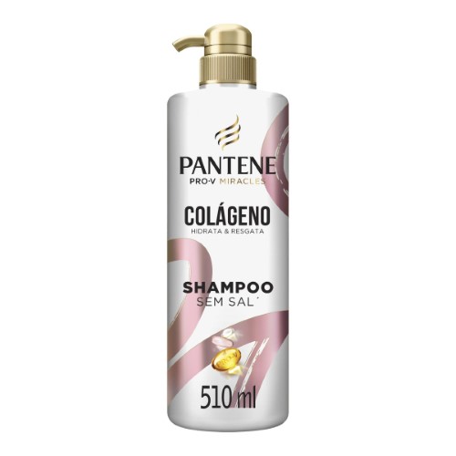 Shampoo Pantene Colágeno Hidrata & Resgata 510ml