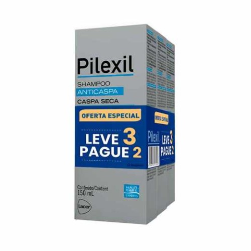 Pilexil Shampoo Anticaspa Seca L3P2 150Ml