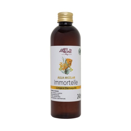 Água Micelar Natural Immortelle 240ml – Arte dos Aromas