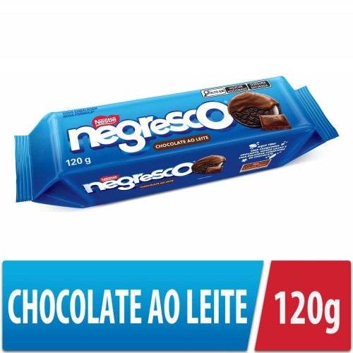 Biscoito Nestlé Negresco Recheado 120g