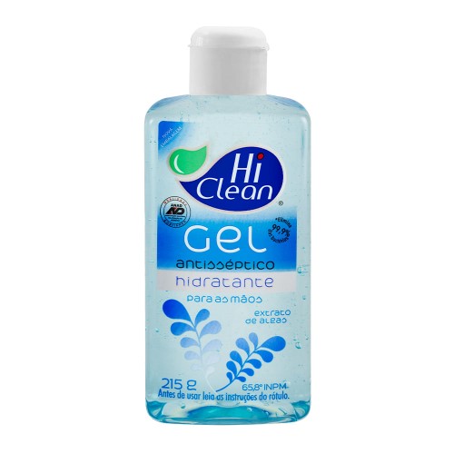 Gel Antisséptico Hi Clean Extrato De Algas 215g