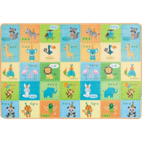 Tapete Infantil Animal Party Buba 1,80 x 1,20 1 unidade