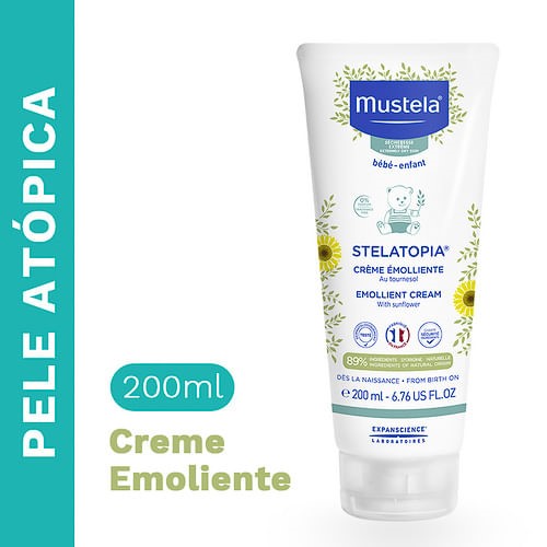 Creme Emoliente Stelatopia Mustela 200ml