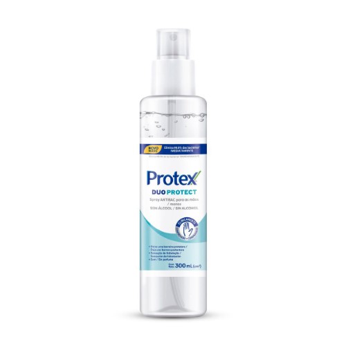 Spray Antibacteriano para Mãos Protex Duo Protect com 300ml