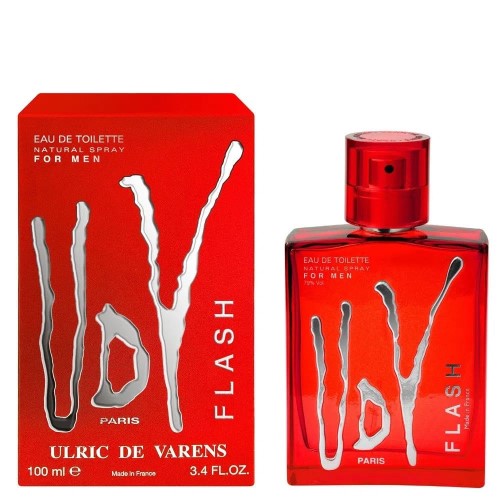 Perfume Udv Flash De Ulric De Varens Eau De Toilette Masculino 100 ml