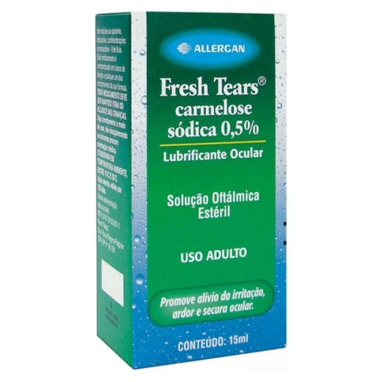 Fresh Tears 0,5% Colírio 15ml