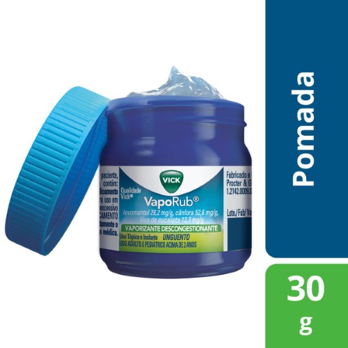 Descongestionante Vick Vaporub Unguento 30g