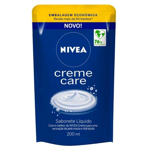 Sabonete Líquido Refil Nívea – Creme Care