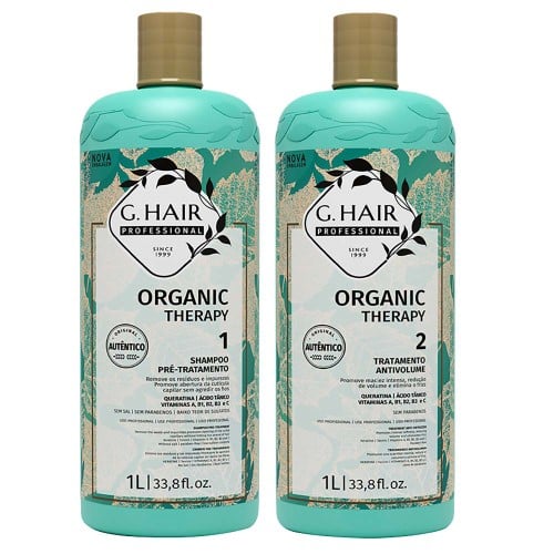 G.Hair Organic Therapy Kit Shampoo + Tratamento