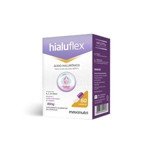 Suplemento Alimentar Hialuflex Maxinutri 60 cápsulas