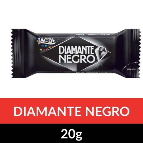 Chocolate Lacta Diamante Negro 20G 