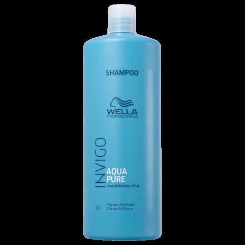 Shampoo Wella Professionals Invigo Balance Aqua Pure com 1l