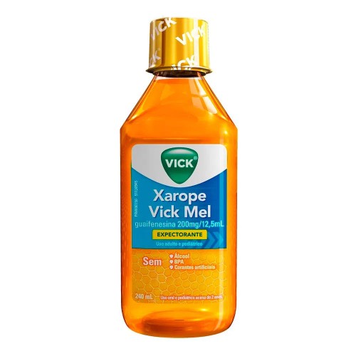 Vick Mel Guaifenesina 200mg/12,5ml Xarope 120ml