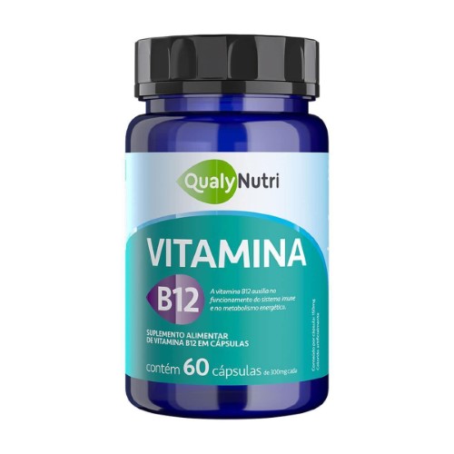 Vitamina B12 C/60 Cápsulas - Qualy Nutri