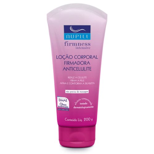 Loção Hidratante Corporal Firmadora Anticelulite Firmness Nupill 200g