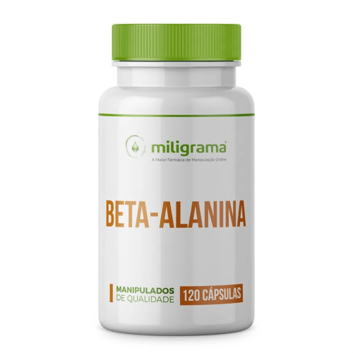 Beta-alanina 500mg 120 Cápsulas