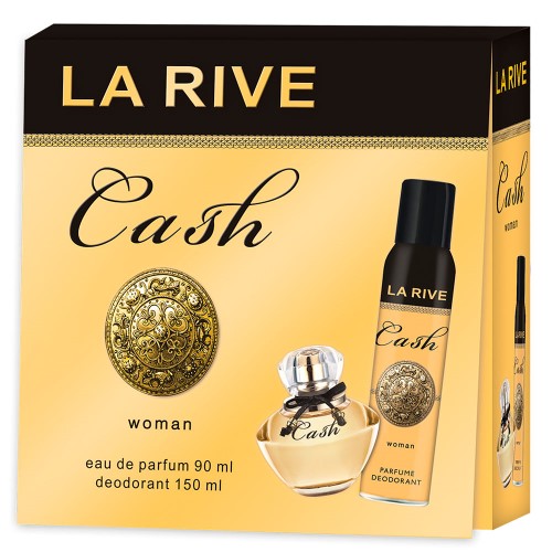 Perfume La Rive Kit Cash Woman Feminino - Eau de Parfum 90ml + Desodorante 150ml