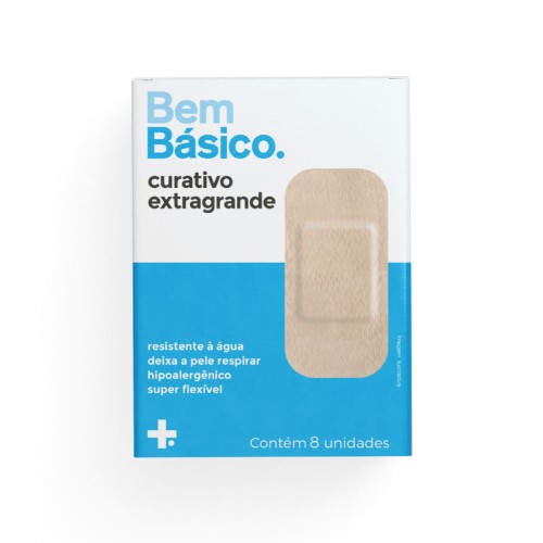 Curat Bem Basico Extragrande 8Un