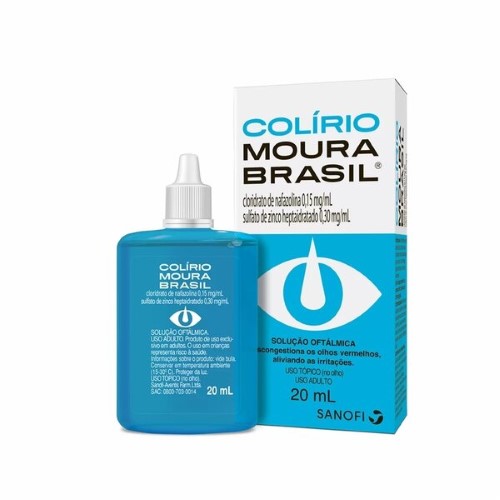 Colírio Moura Brasil 20ml Solução